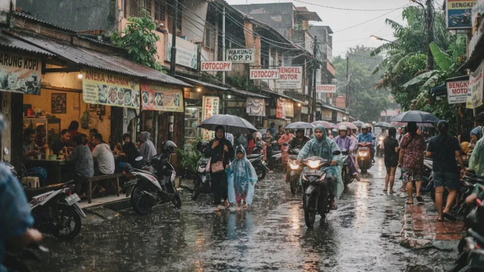 17 Daerah Berpotensi Hujan, Jawa Barat Waspada Hujan Lebat