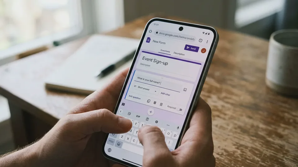 Panduan Cara Buat Google Form di HP: Android & iOS Tanpa Aplikasi Tambahan