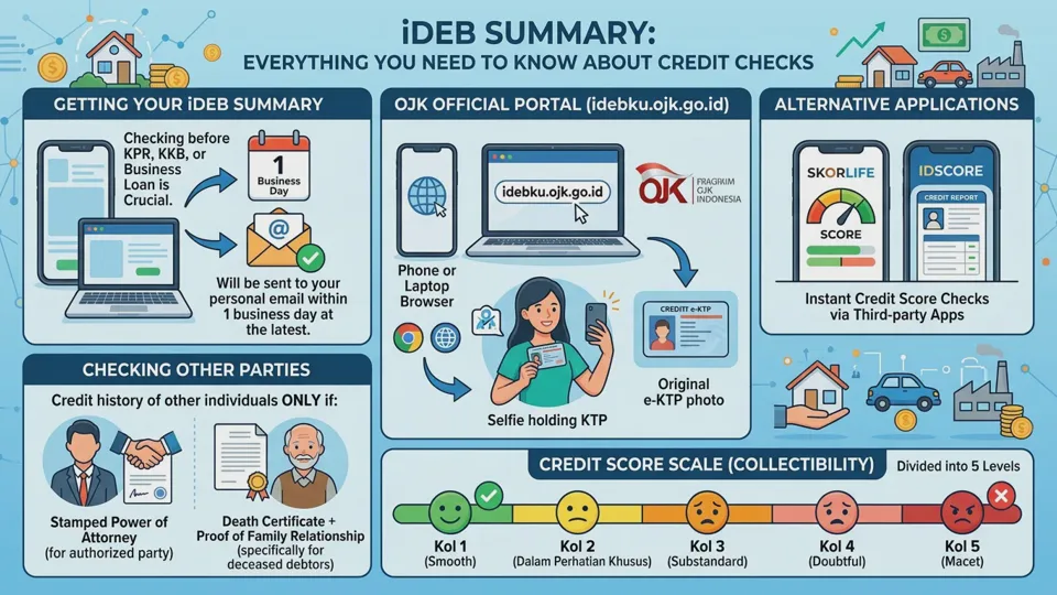 Cara Cek BI Checking Sendiri Online Lewat HP: Panduan Resmi SLIK OJK dan Cek Skor Kredit