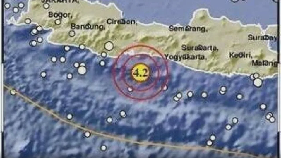 Gempa Magnitudo 5,4 Guncang Cilacap, Getaran Terasa hingga Tasikmalaya dan Solo