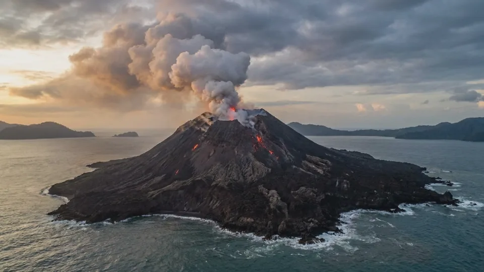 Gunung Anak Krakatau Beralih ke Letusan Strombolian, Status Tetap Siaga