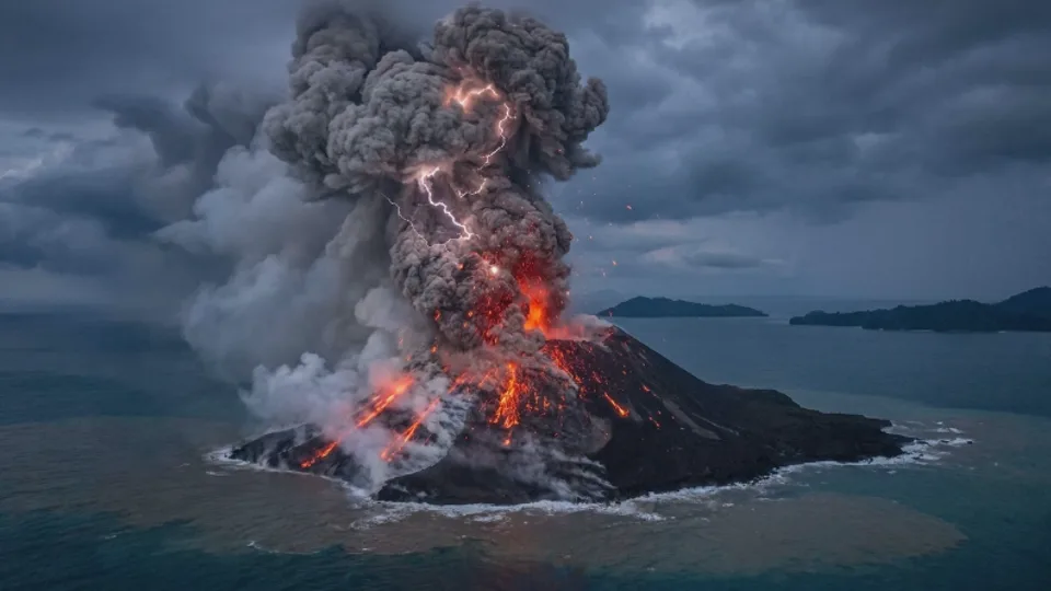 Gunung Anak Krakatau Erupsi, Dentuman Terdengar hingga Bandung Raya dan Lampung