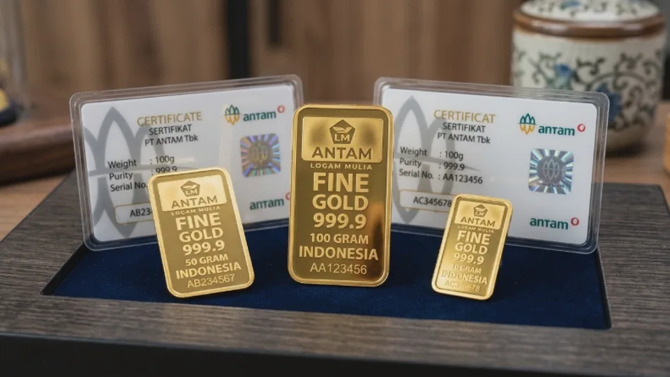 Harga Emas Antam Hari Ini 4 September 2026, Naik Rp15.000 Buyback Ikut Menguat