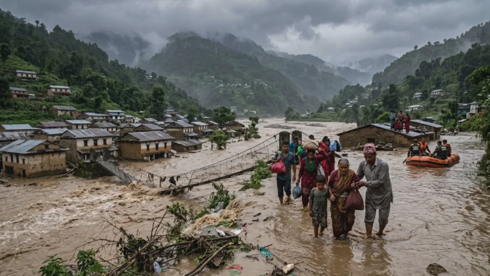 Korban Banjir Nepal dan Wajah Lain Pemanasan Global