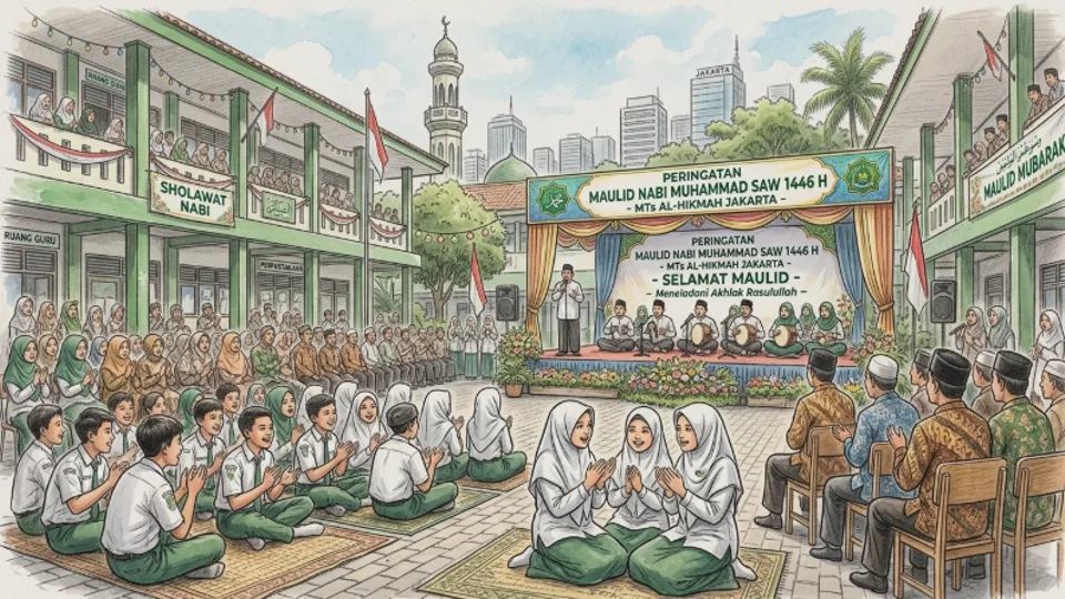 Libur Maulid Nabi 25 Agustus 2026: Kegiatan Peringatan di Sekolah, Pesantren, dan Madrasah