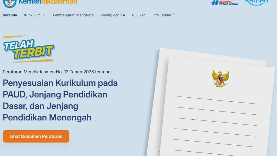 Panduan Lengkap kurikulum.kemendikdasmen.go.id 2026: Cara Akses, Isi, dan Fitur Terbaru untuk Guru