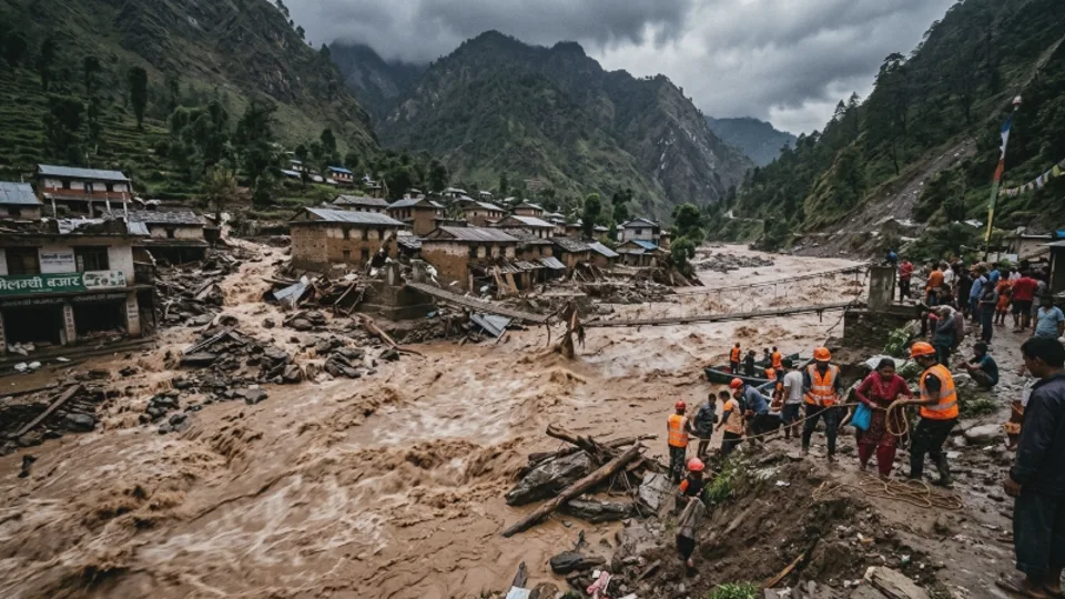 Penyebab Banjir di Nepal: Hujan Ekstrem, Gletser Mencair, atau Buruknya Drainase?
