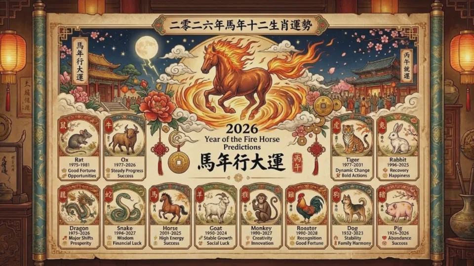 Ramalan Shio September 2026, Tiga Shio Diprediksi Paling Beruntung